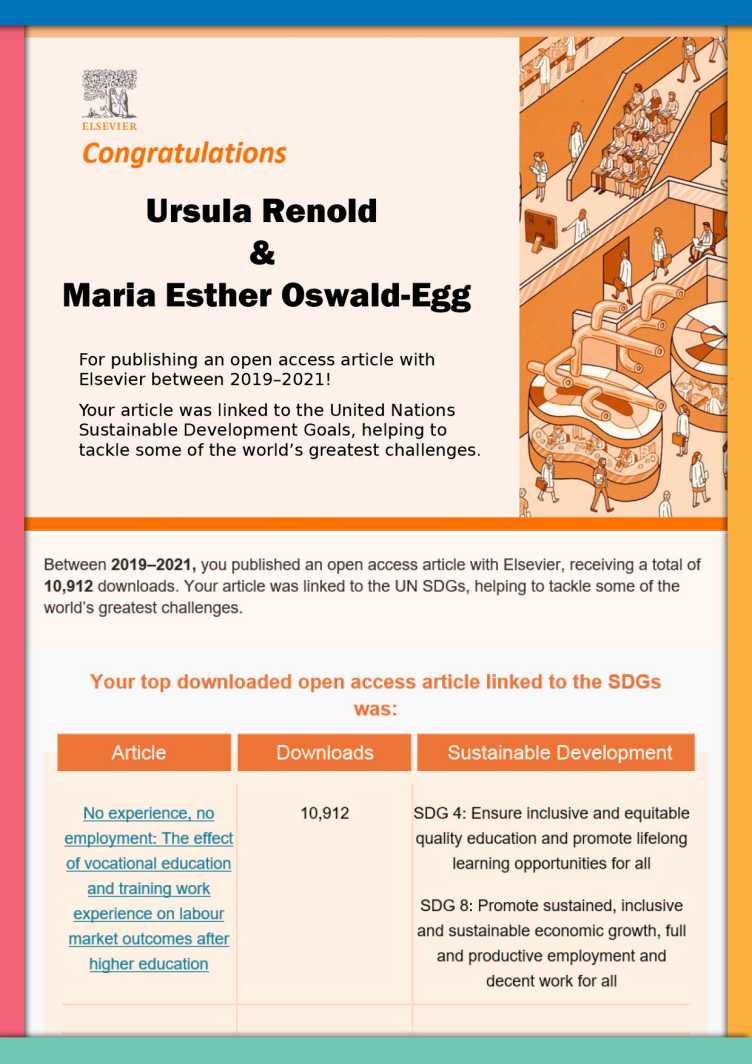 Enlarged view: Certificat indiquant les noms d'Ursula Renoldl et de Maria Esther Oswald Egg