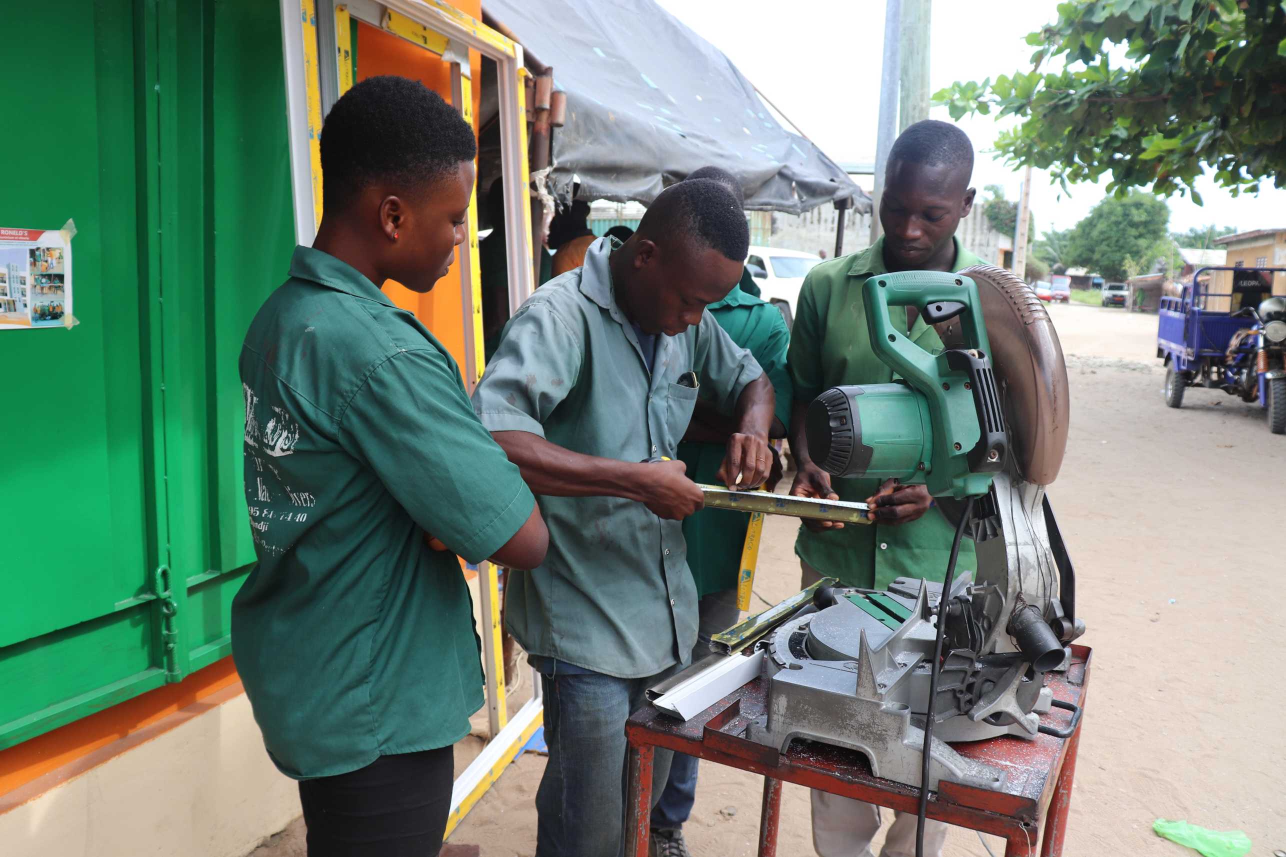 Apprentices in Benin